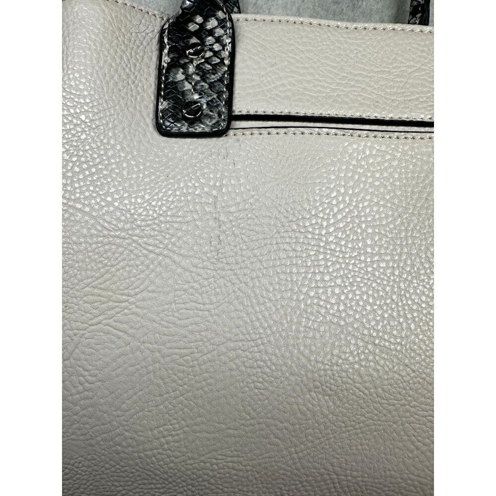 Dana Buchman Purse Snake Animal Print Trim Faux Leather - Picture 13 of 16